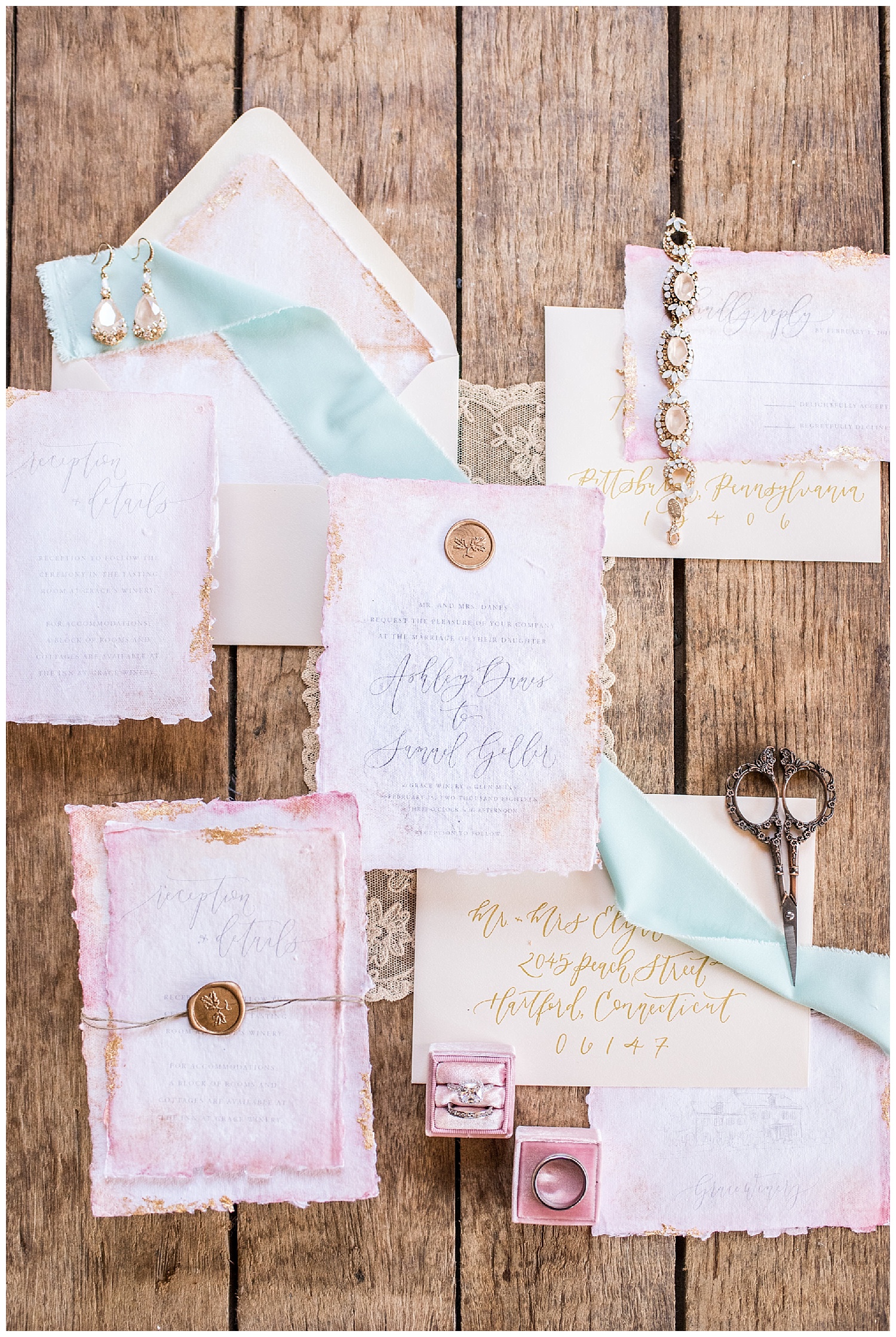 Brandywine Valley Weddings | Inn at Grace Winery | Glen Mills, PA | www.redoakweddings.com