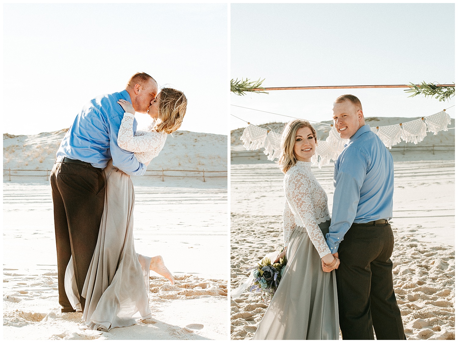 New Jersey Elopement | Island Beach State Park | Seaside Park, NJ | www.redoakweddings.com