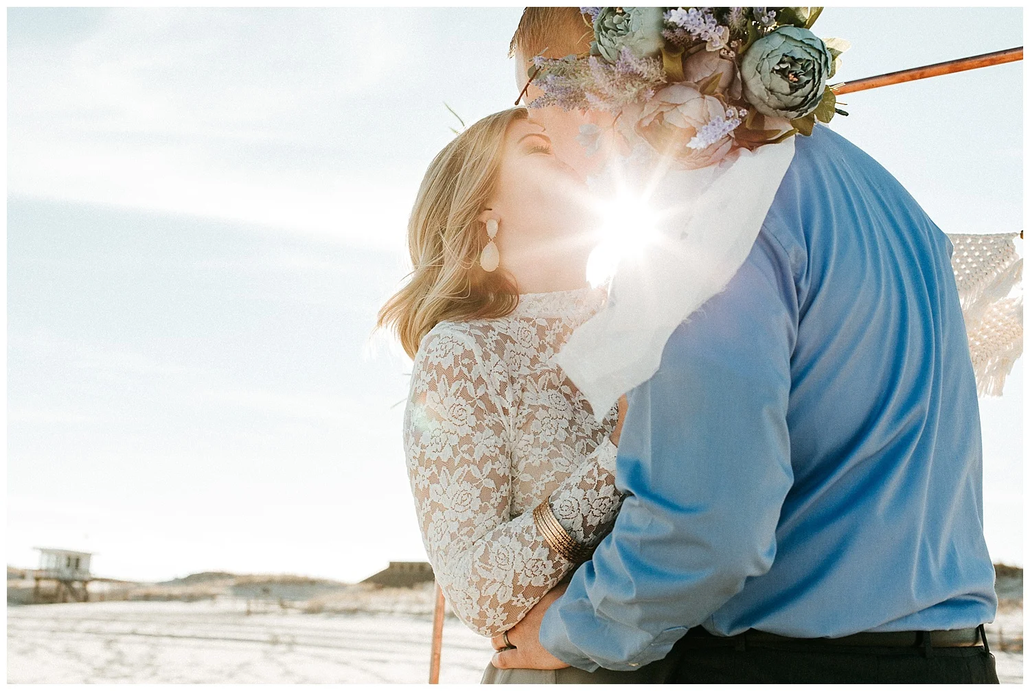 New Jersey Elopement | Island Beach State Park | Seaside Park, NJ | www.redoakweddings.com