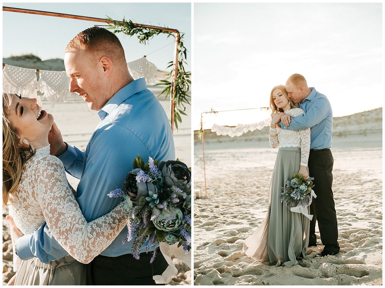 New Jersey Elopement | Island Beach State Park | Seaside Park, NJ | www.redoakweddings.com