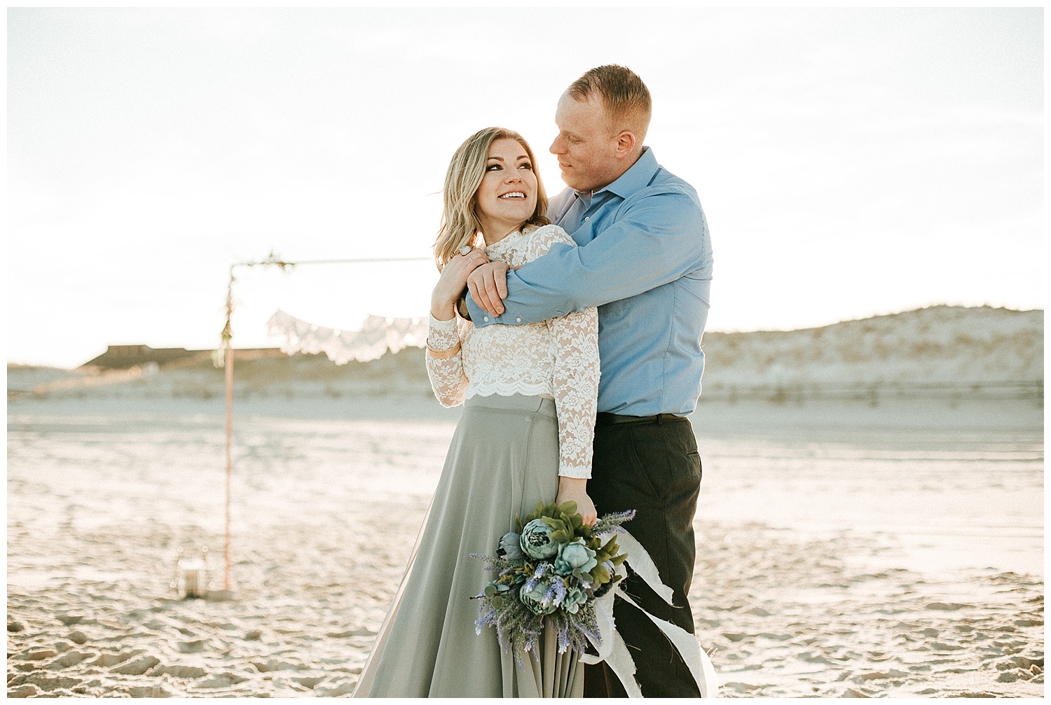 New Jersey Elopement | Island Beach State Park | Seaside Park, NJ | www.redoakweddings.com
