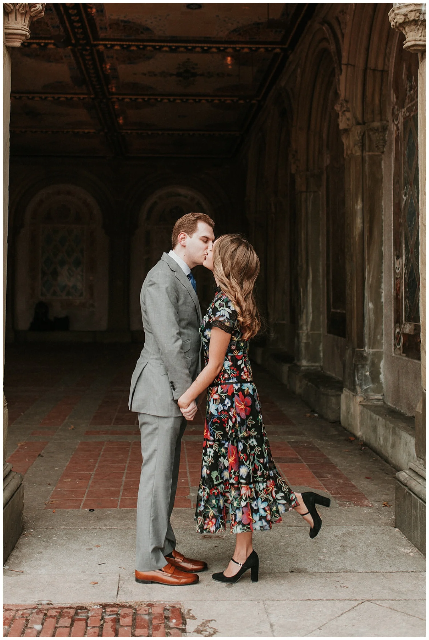 Winter Manhattan Engagement | New York City | NYC Weddings | www.redoakweddings.com