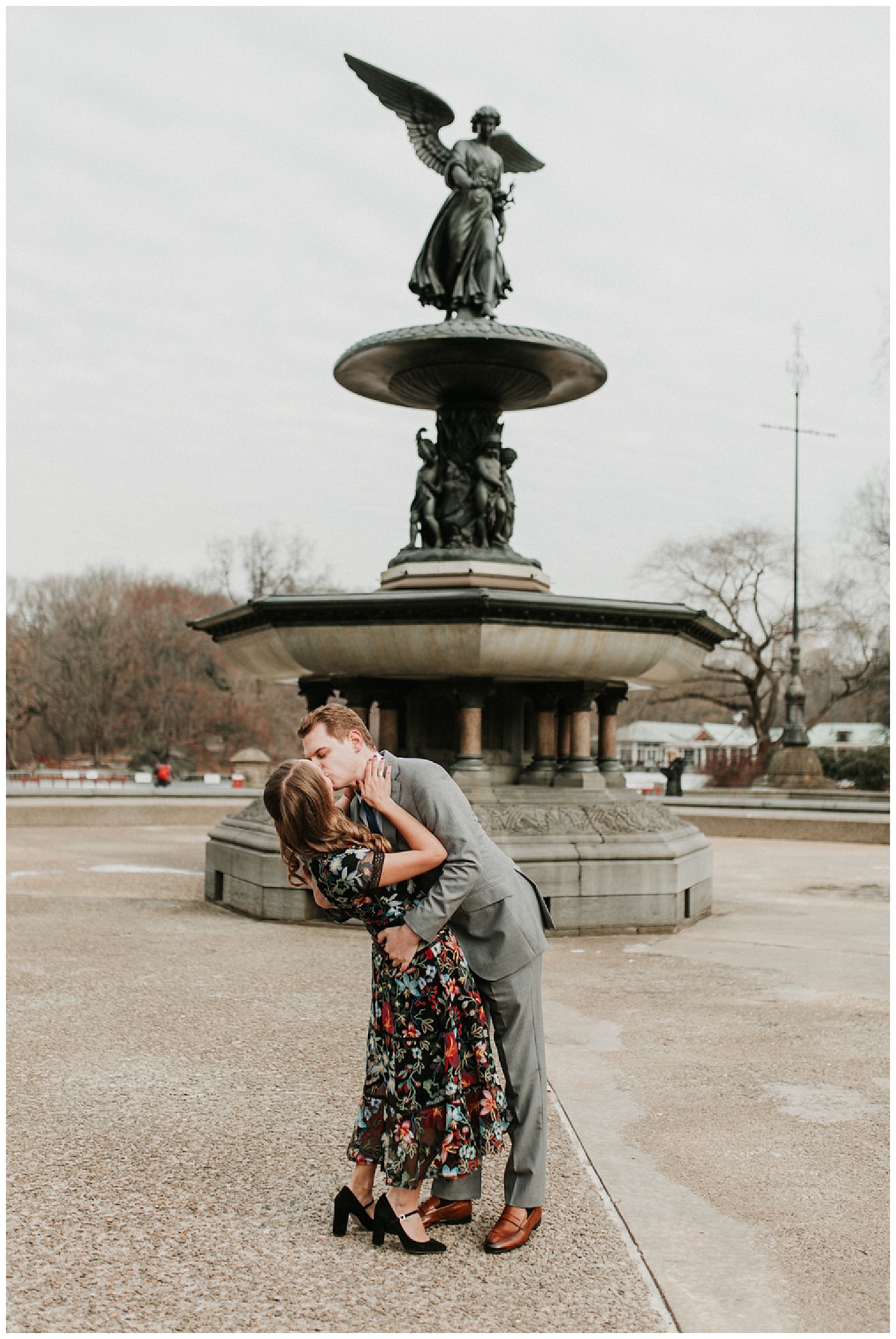 Bethesda Fountain Engagement – Asher Gardner Photography