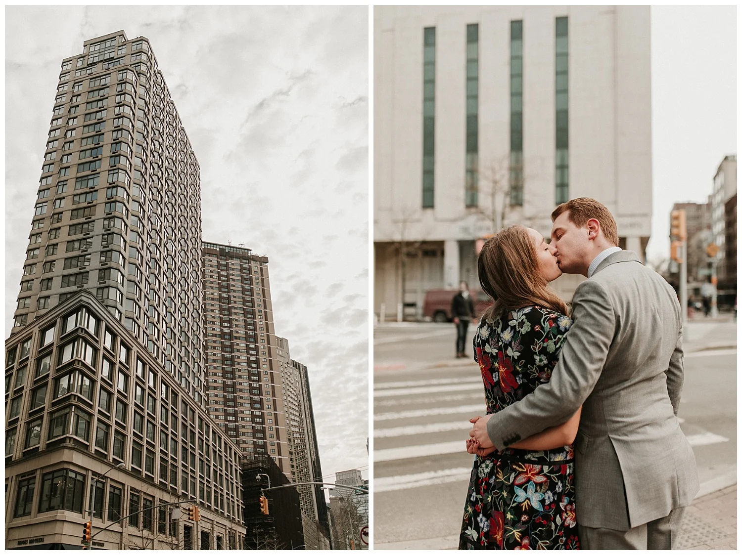 Winter Manhattan Engagement | New York City | NYC Weddings | www.redoakweddings.com