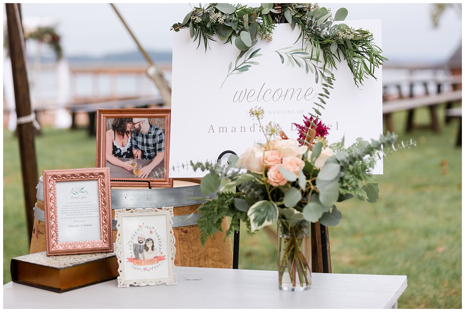 Eagle Manor | Waterfront Jersey Shore Barn Wedding | Fairfield Township, NJ | www.redoakweddings.com
