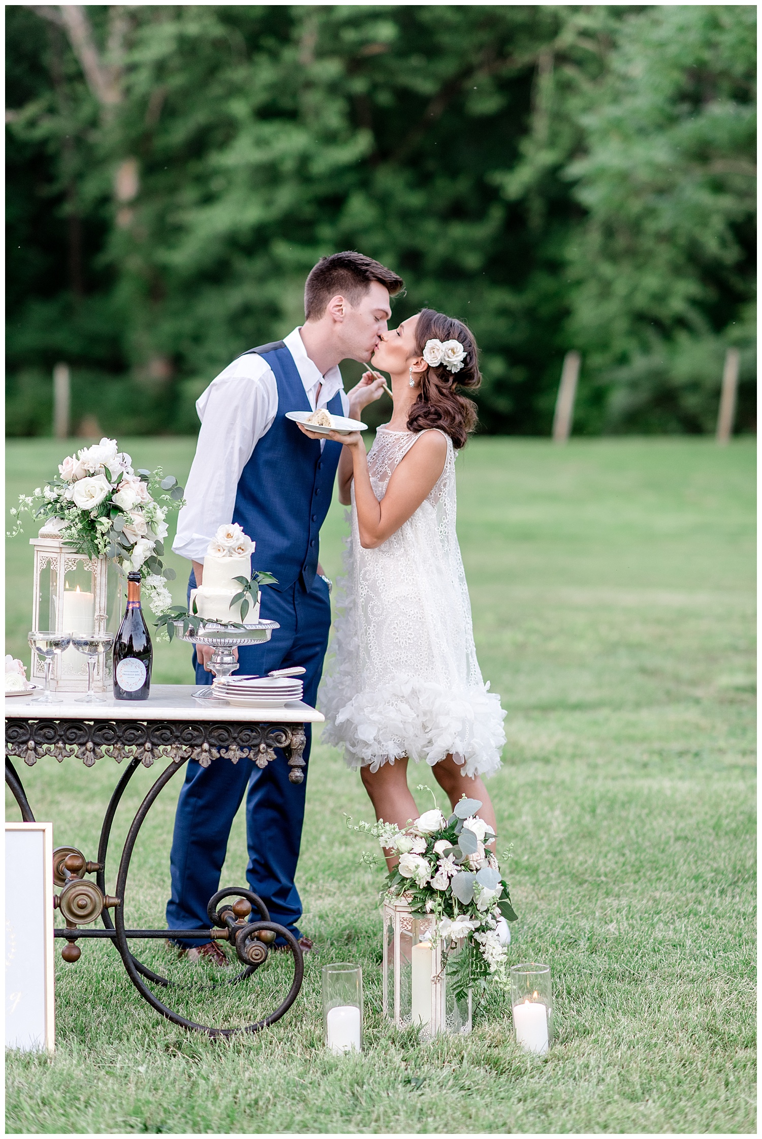 Elegant New Jersey Wedding Inspiration | Phillipsburg, NJ | www.redoakweddings.com