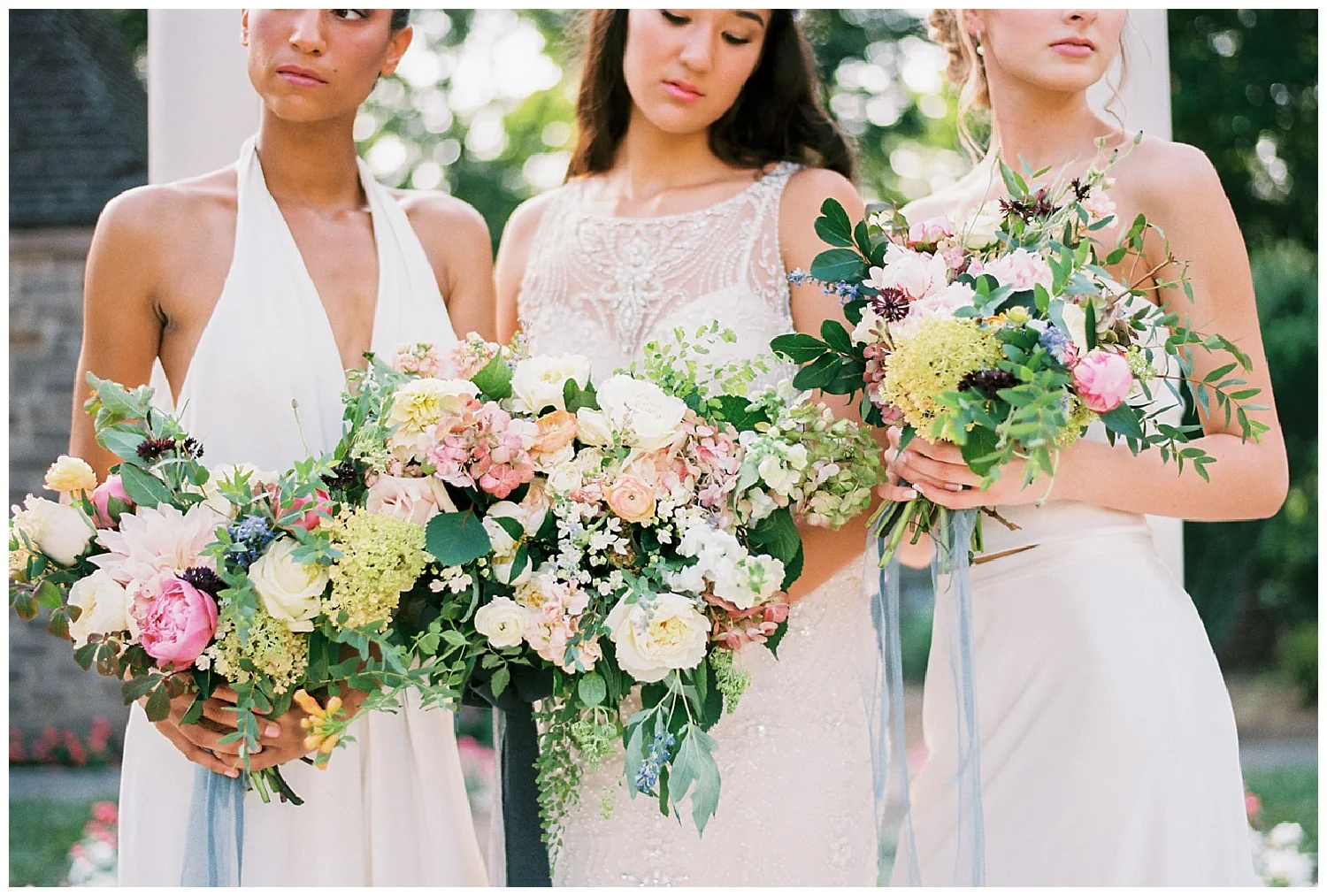 Art Deco Garden Wedding Inspiration | Tyler Gardens | Newton, PA | www.redoakweddings.com