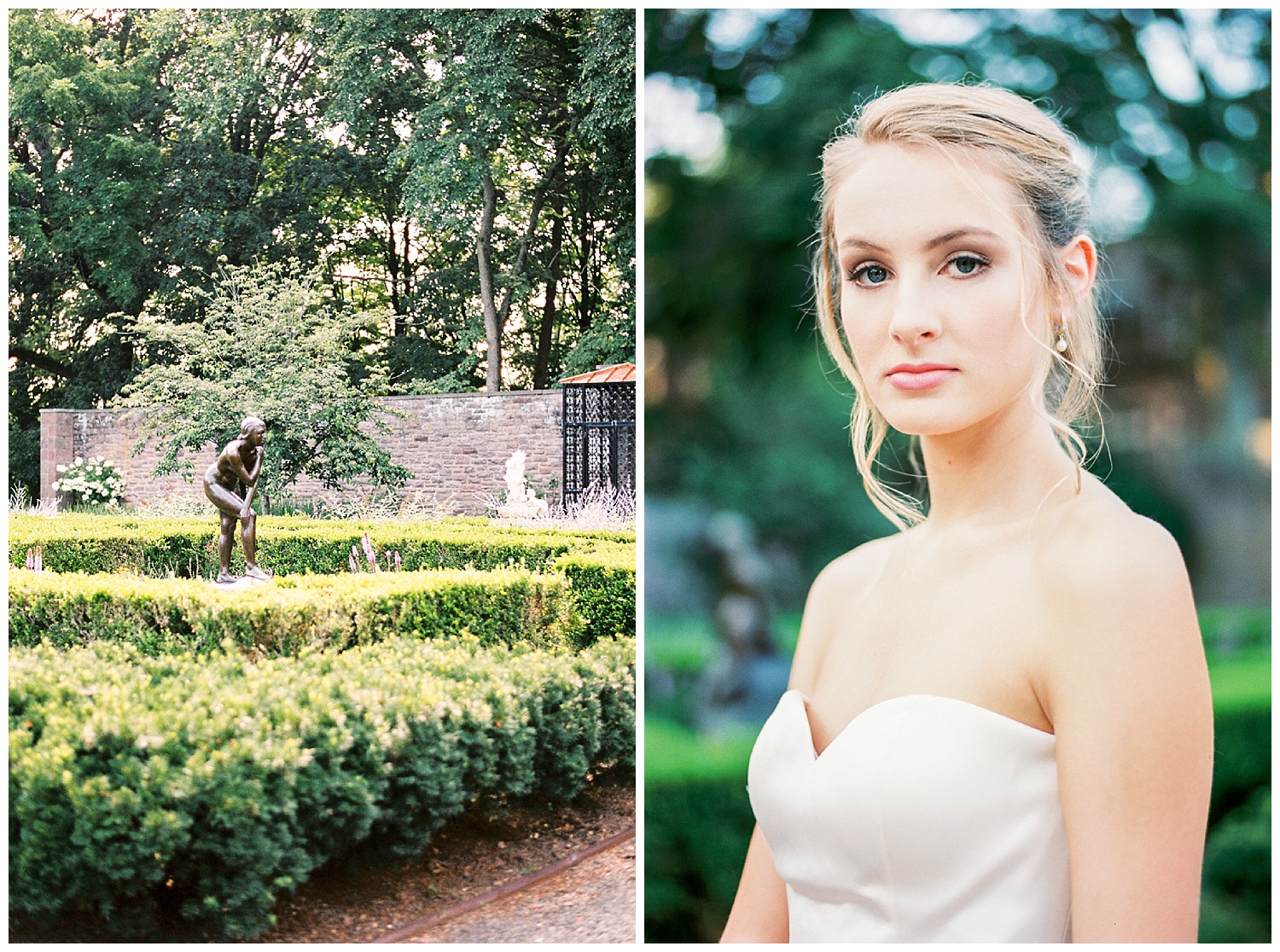 Art Deco Garden Wedding Inspiration | Tyler Gardens | Newton, PA | www.redoakweddings.com