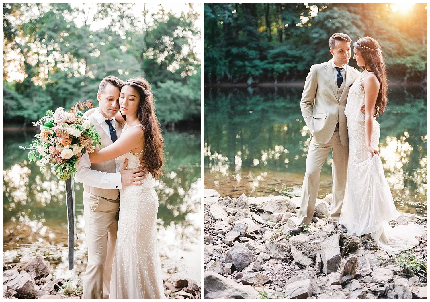 Art Deco Garden Wedding Inspiration | Tyler Gardens | Newton, PA | www.redoakweddings.com