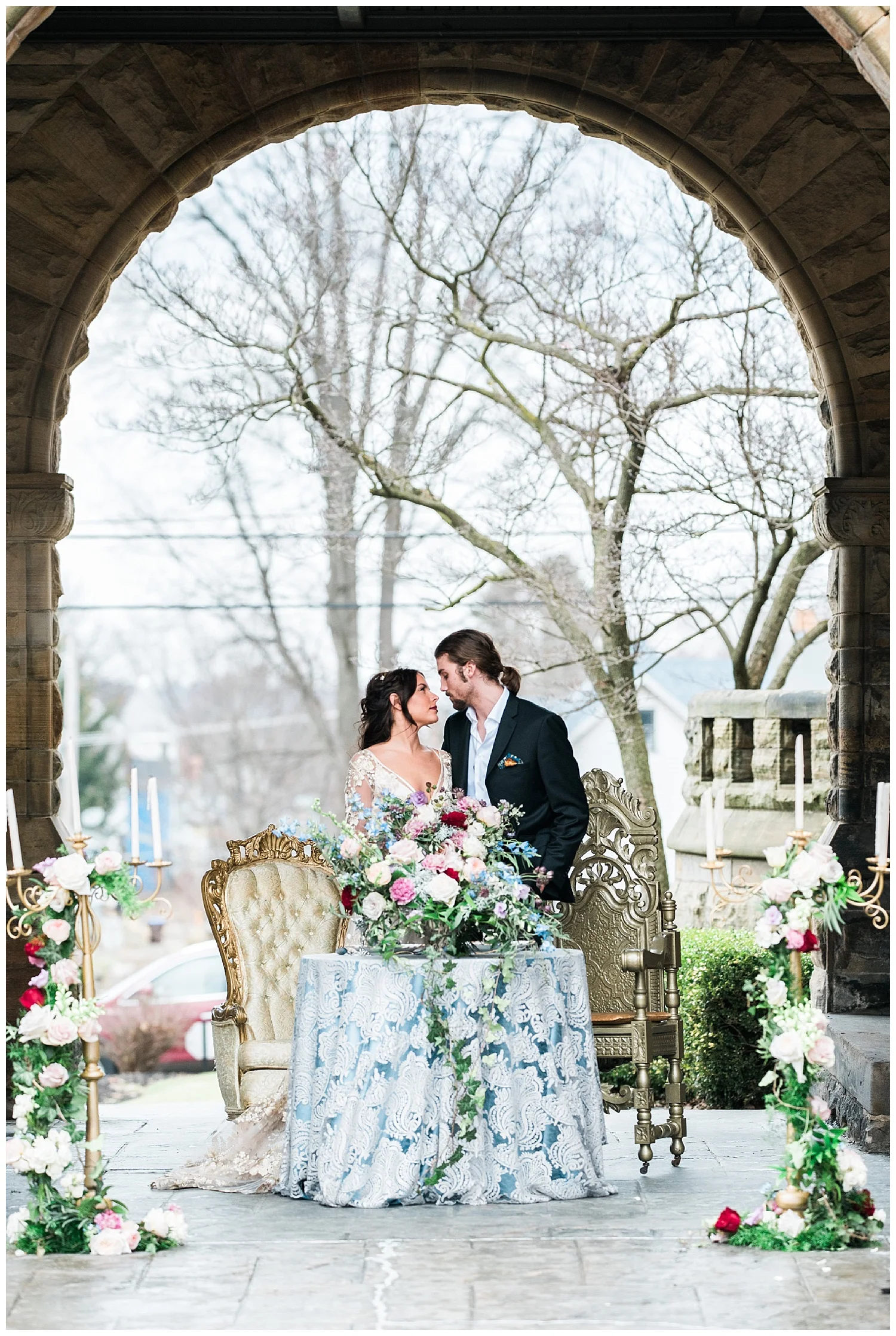 Beauty and the Beast Wedding Inspiration | Buhl Mansion Weddings | Pittsburgh, PA | www.redoakweddings.com