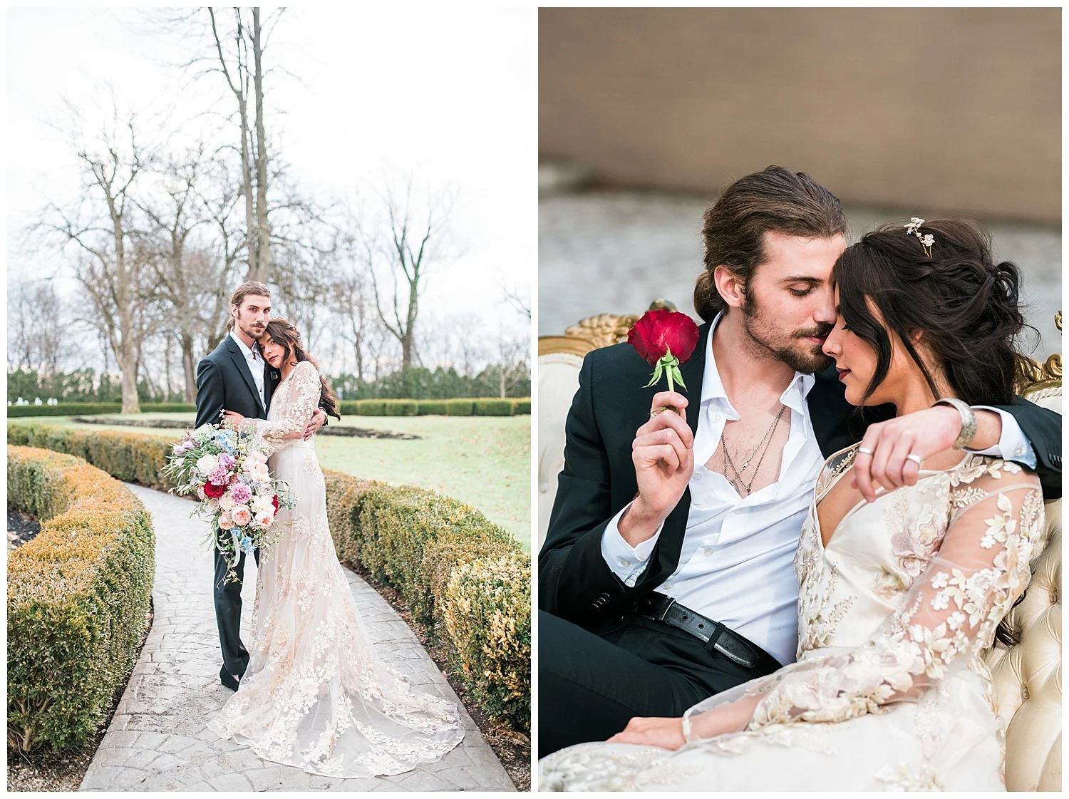 Beauty and the Beast Wedding Inspiration | Buhl Mansion Weddings | Pittsburgh, PA | www.redoakweddings.com