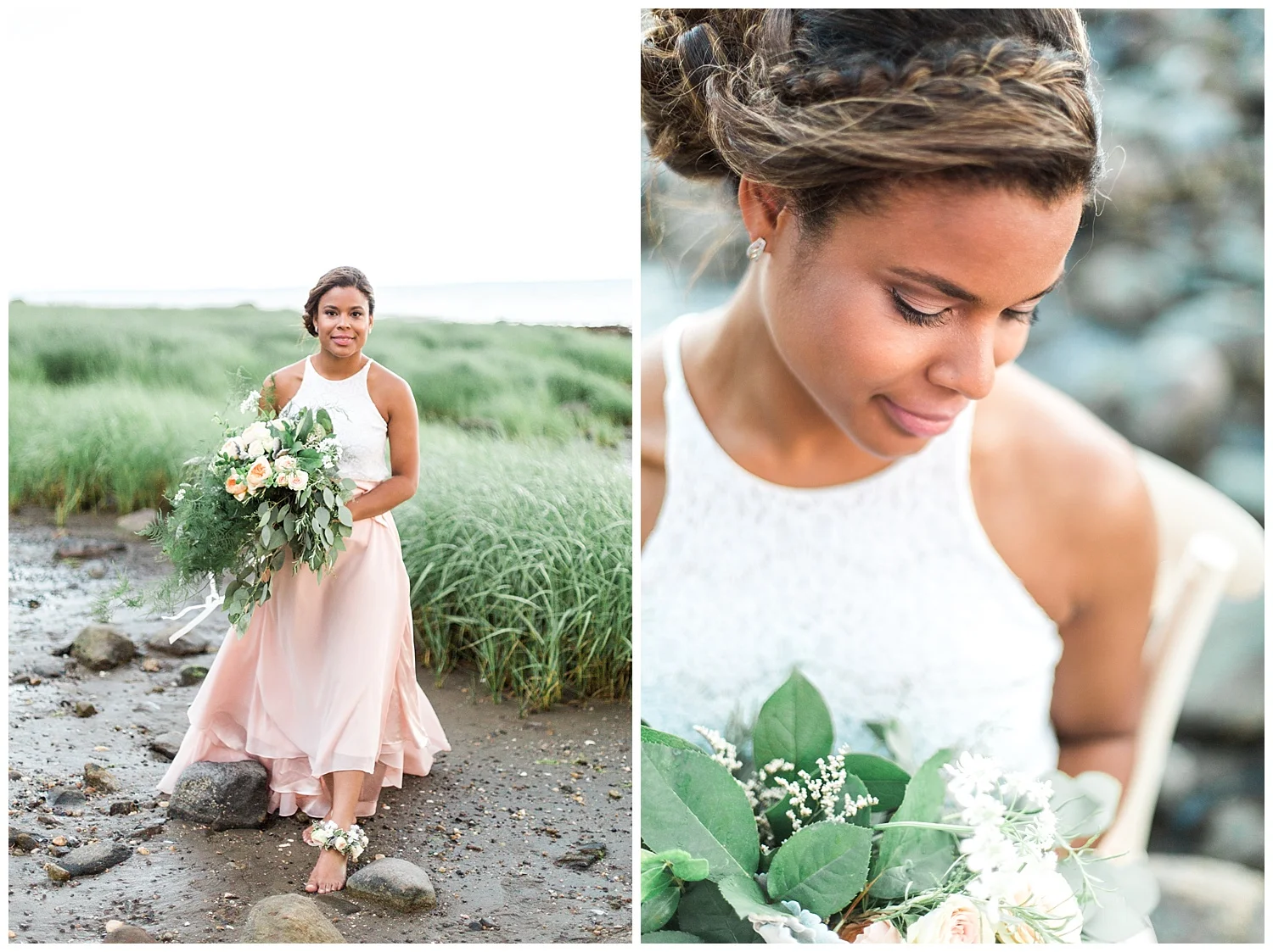 Connecticut Wedding Inspiration | Beach Wedding Inspiration | EDITH G. READ WILDLIFE SANCTUARY | www.redoakweddings.com