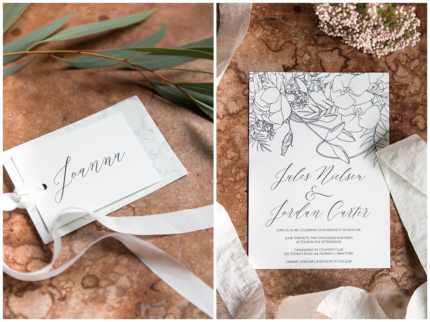 Fall Wedding Inspiration | Canasawacta Pavilion | Norwich, New York | www.redoakweddings.com