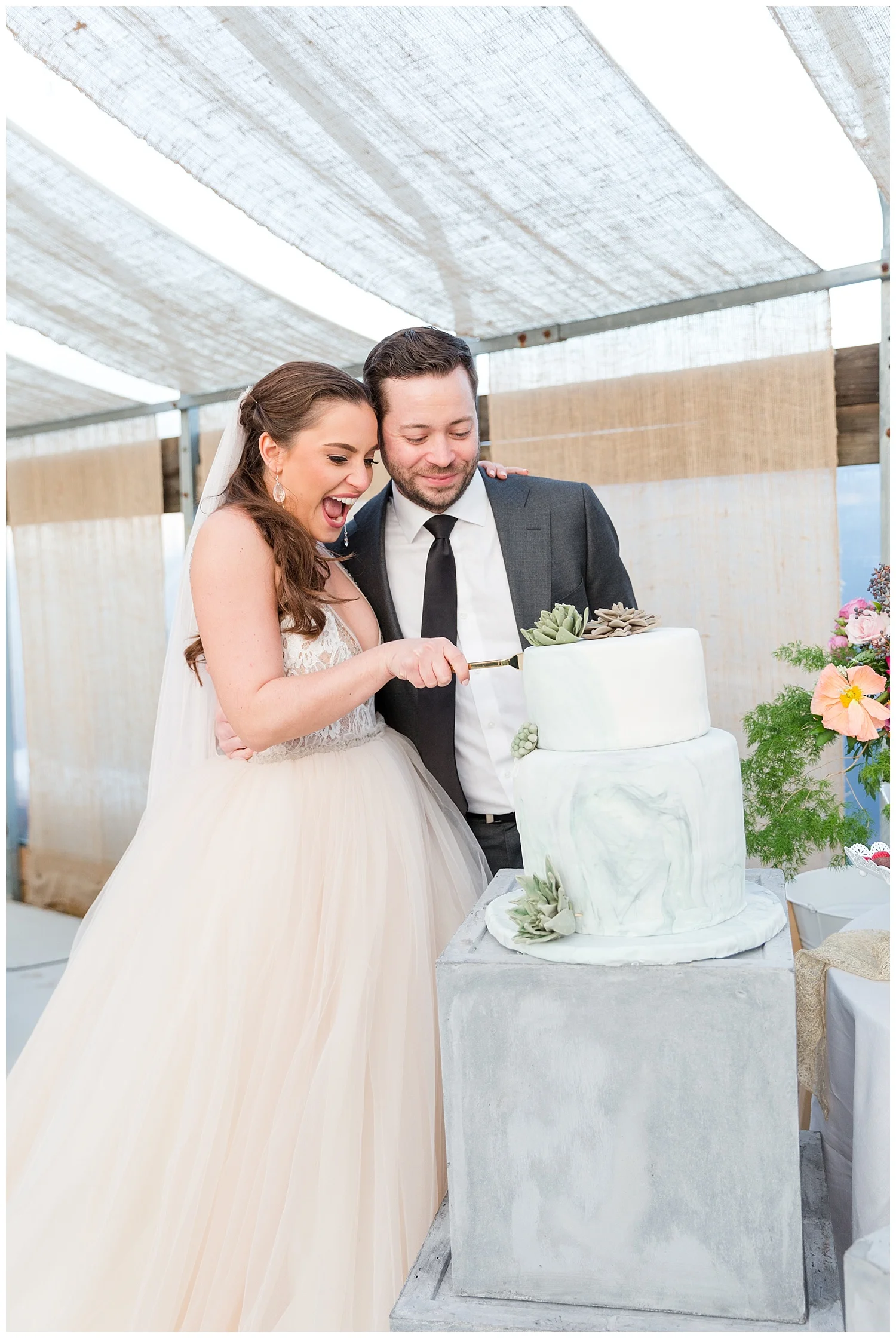 Spring Wedding Inspiration | Bast Brothers Garden Center | Mullica Hill, NJ | www.redoakweddings.com