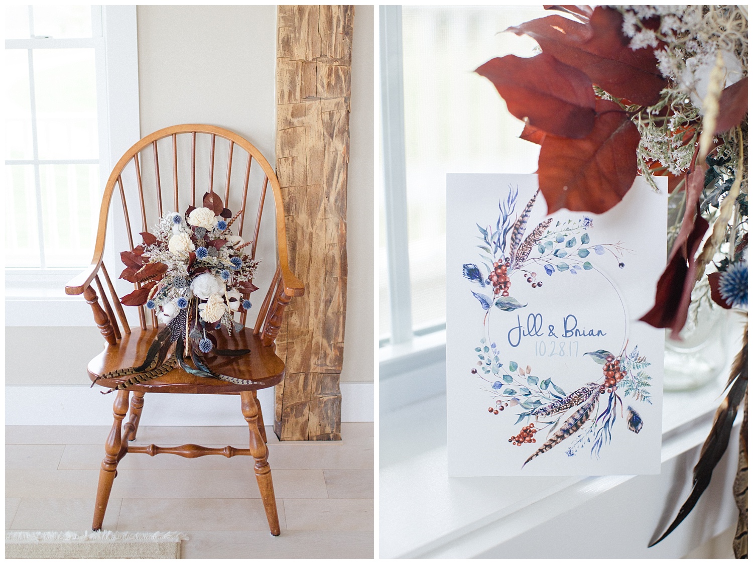 Fall Farm Wedding | The Farm at Cottrell Lake Wedding | Clifford, PA | www.redoakweddings.com