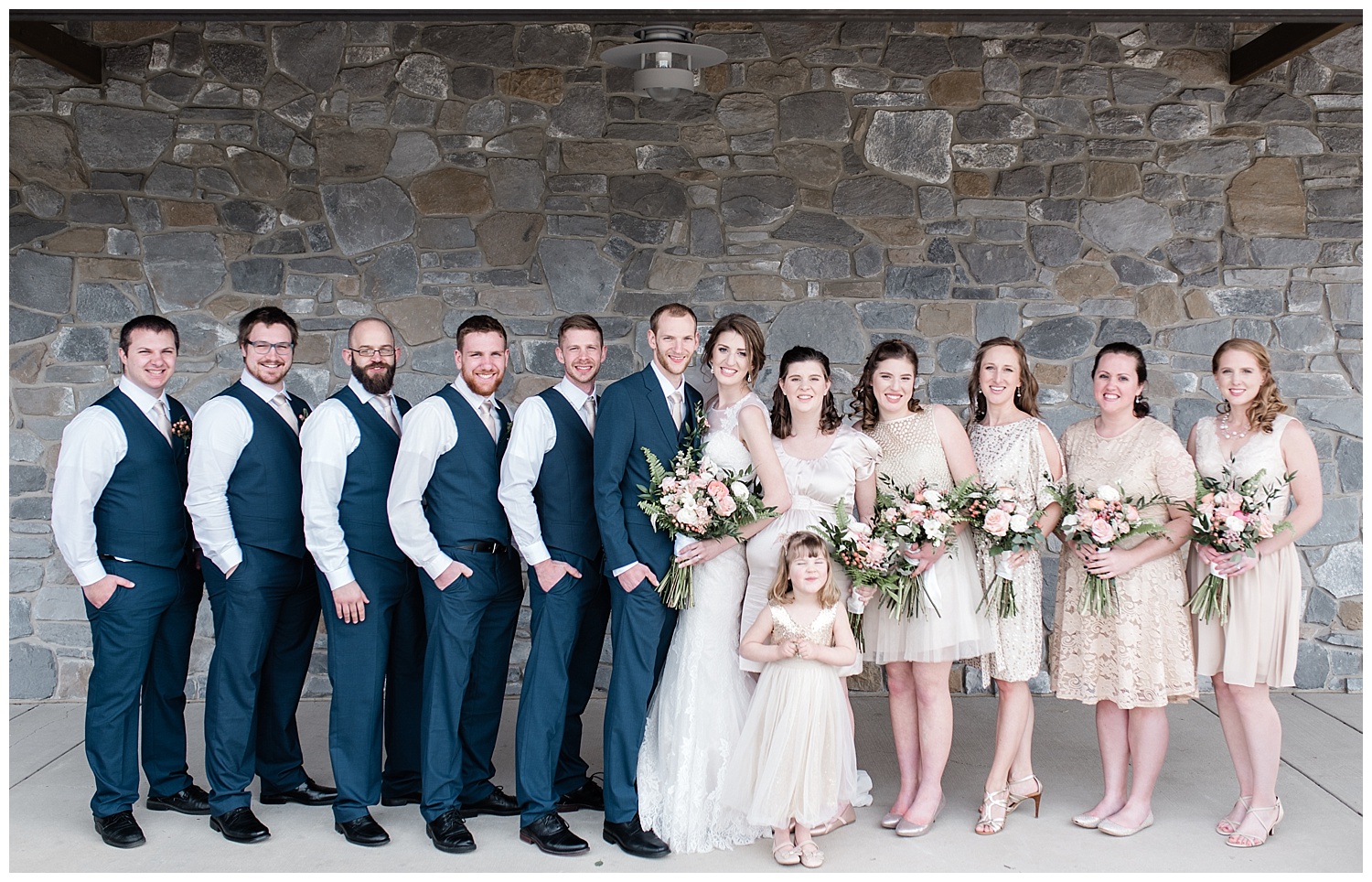 Crossway Church Wedding | Elegant DIY Church Wedding | Lancaster, PA | www.redoakweddings.com