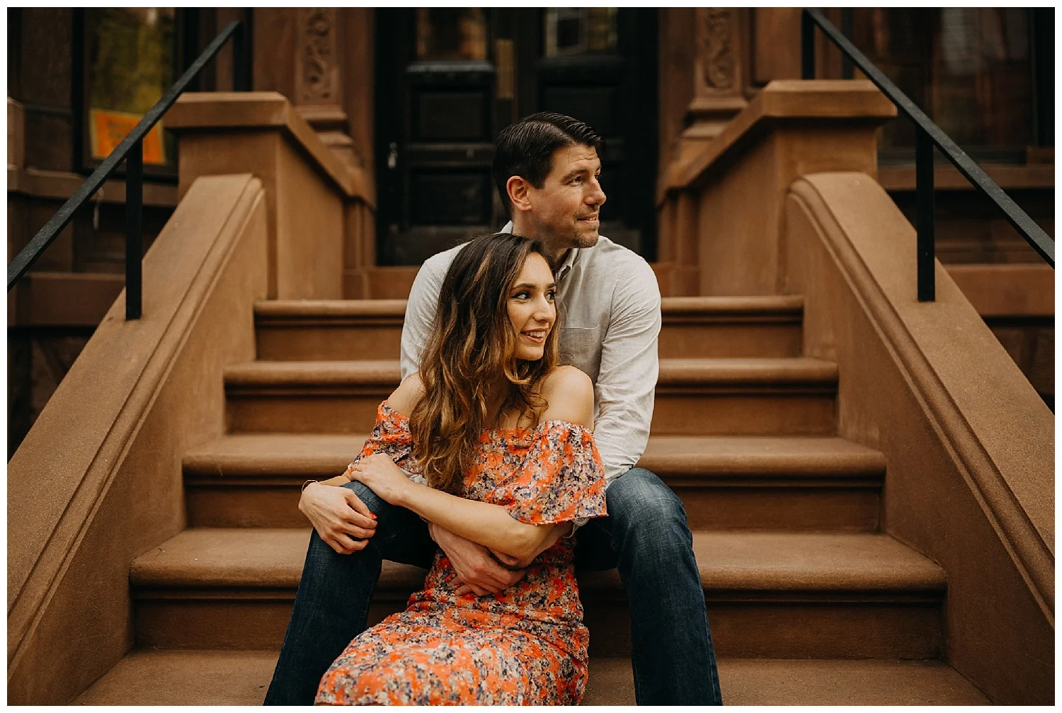 Upper West Side Engagement Session | NYC Engagement | New York, NY | www.redoakweddings.com