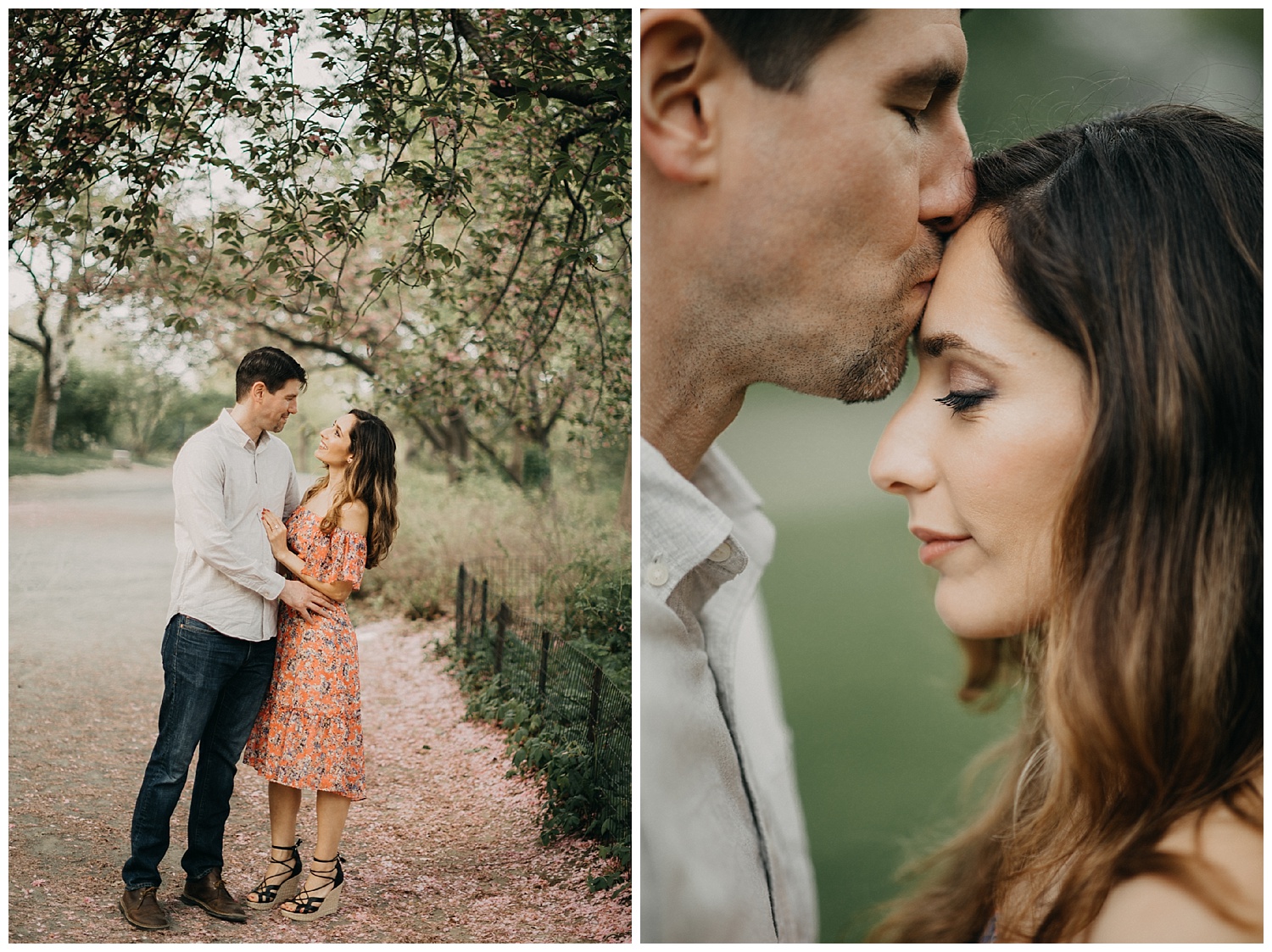 Upper West Side Engagement Session | NYC Engagement | New York, NY | www.redoakweddings.com