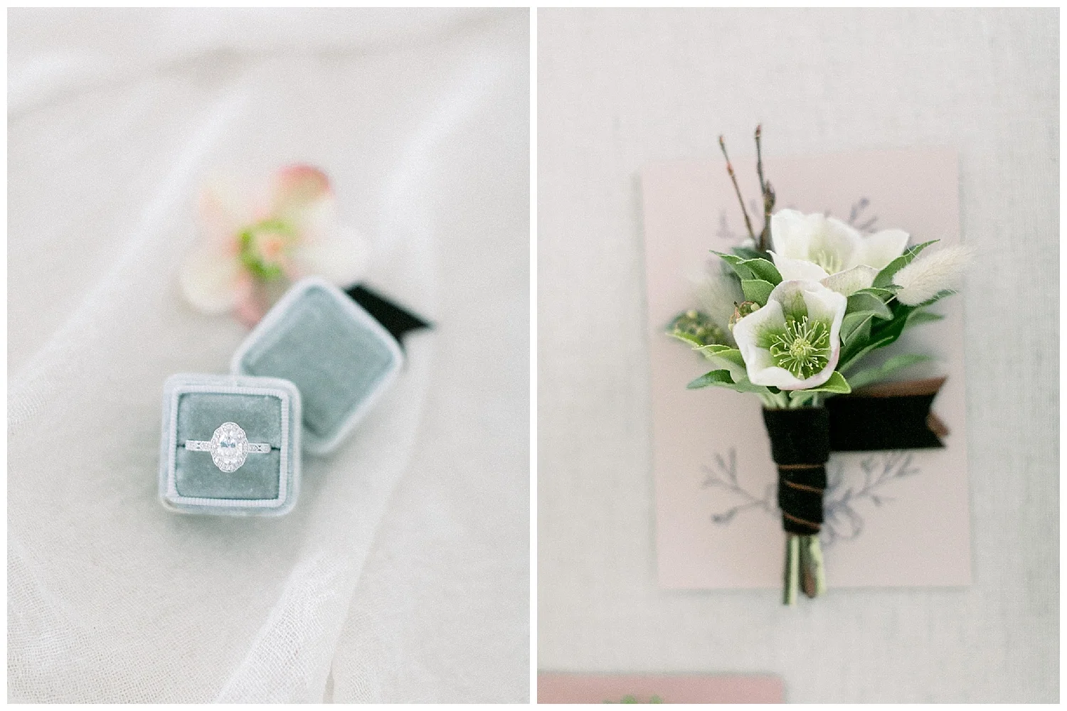 Intimate Engagement Celebration | The French Market | Rumson, NJ | www.redoakweddings.com