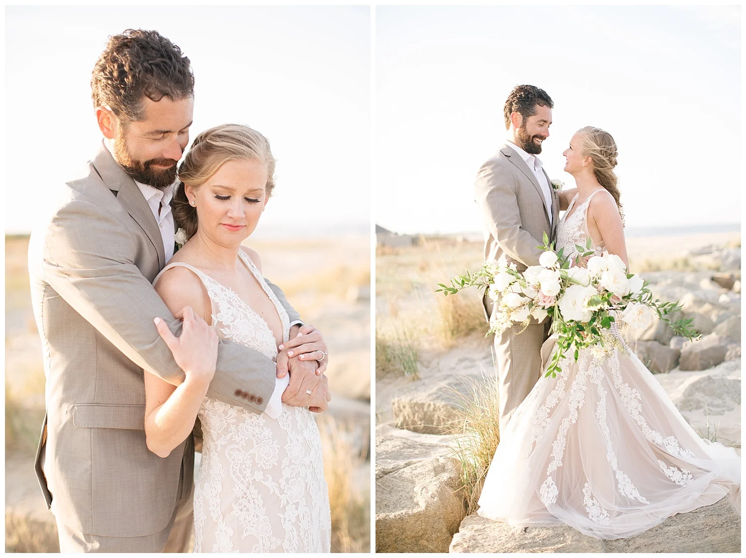 Lush Green Jersey Shore Wedding Inspiration | Sandy Hook, NJ | www.redoakweddings.com