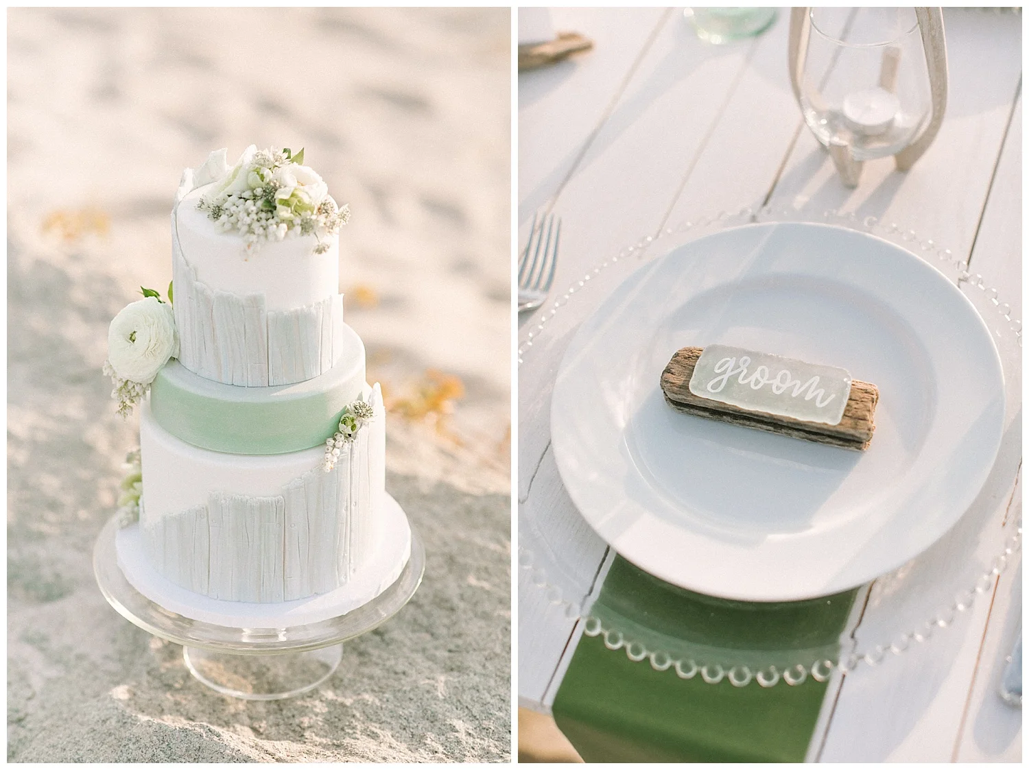 Lush Green Jersey Shore Wedding Inspiration | Sandy Hook, NJ | www.redoakweddings.com