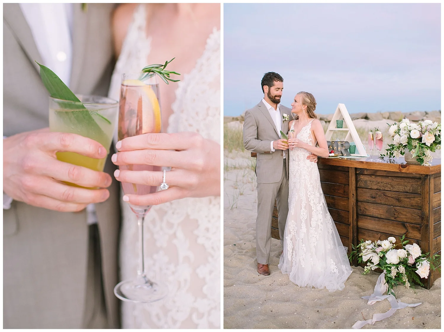Lush Green Jersey Shore Wedding Inspiration | Sandy Hook, NJ | www.redoakweddings.com