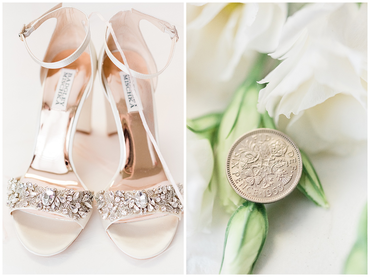 Upper Montclair Country Club Wedding | Pink Wedding Dress | Montclair, NJ | www.redoakweddings.com