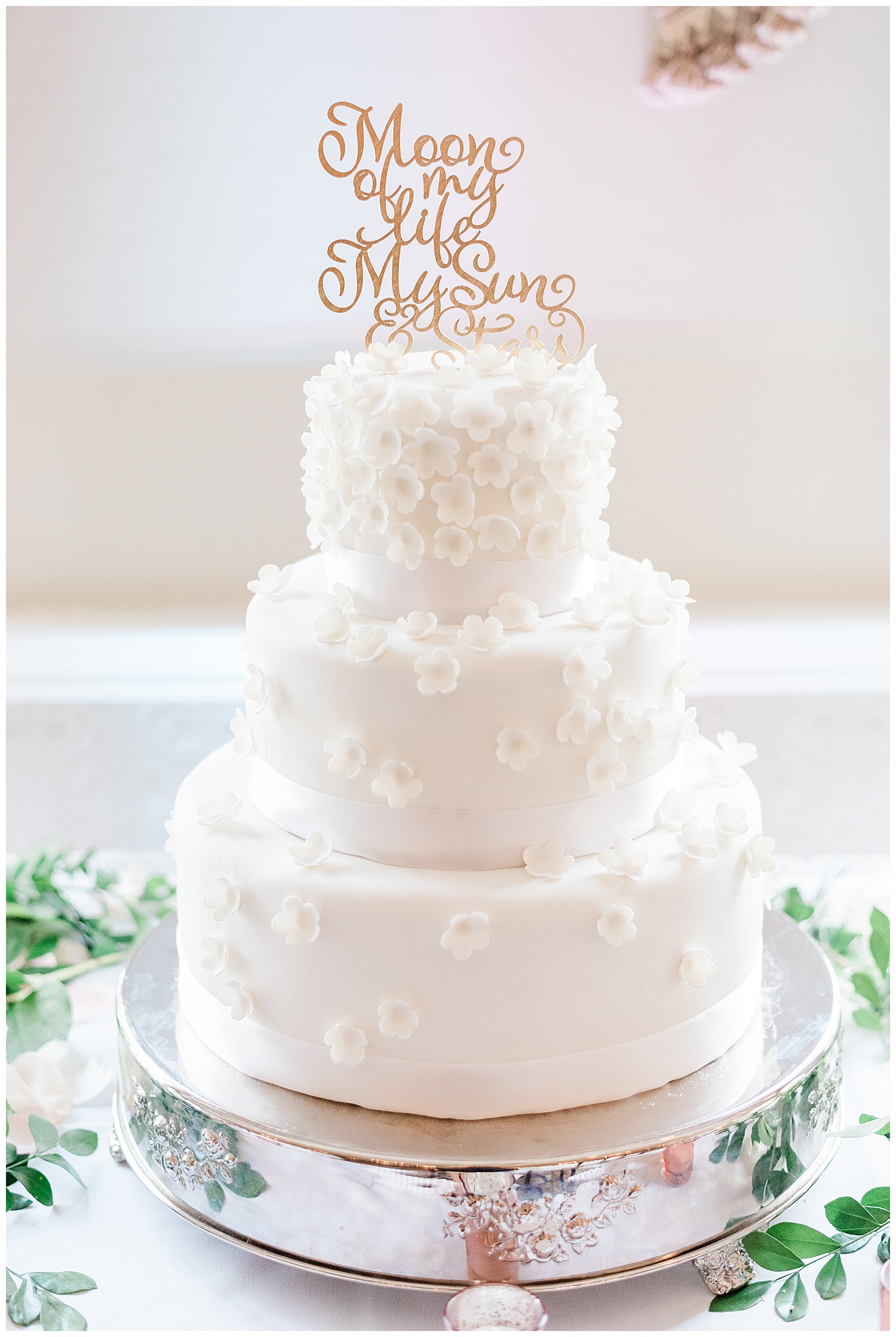 Upper Montclair Country Club Wedding | Pink Wedding Dress | Montclair, NJ | www.redoakweddings.com