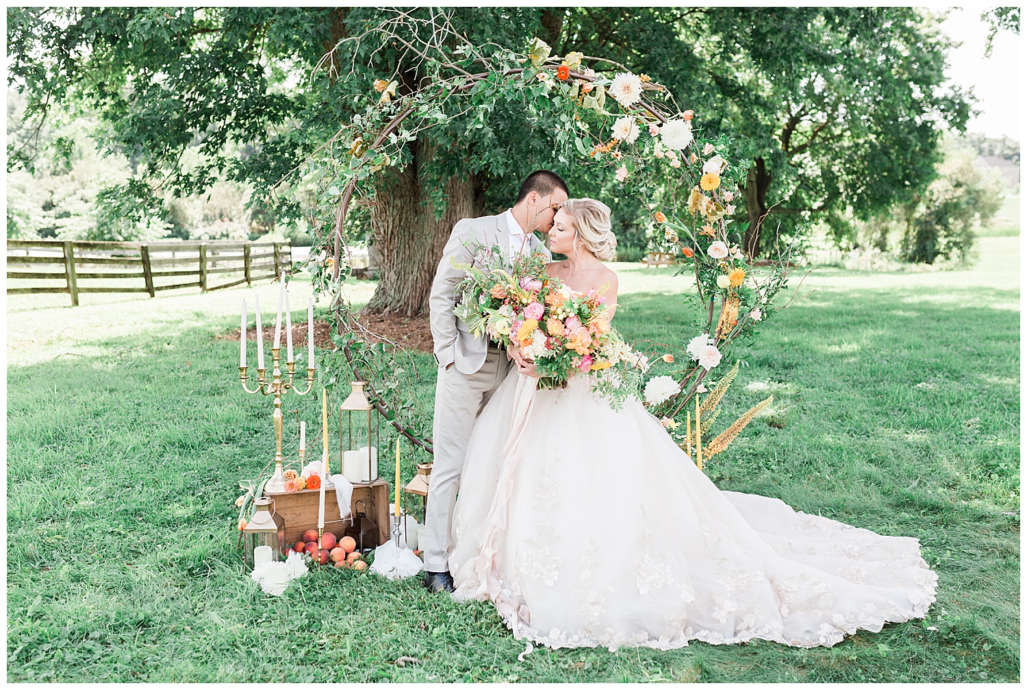Sterlingbrook Farms Wedding Inspiration | NJ Summer Wedding Inspiration | Pittstown, NJ | www.redoakweddings.com