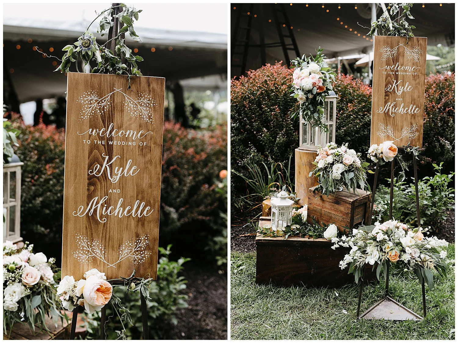 Romantic Garden Wedding | Crossed Keys Estate Wedding | Andover, NJ | www.redoakweddings.com