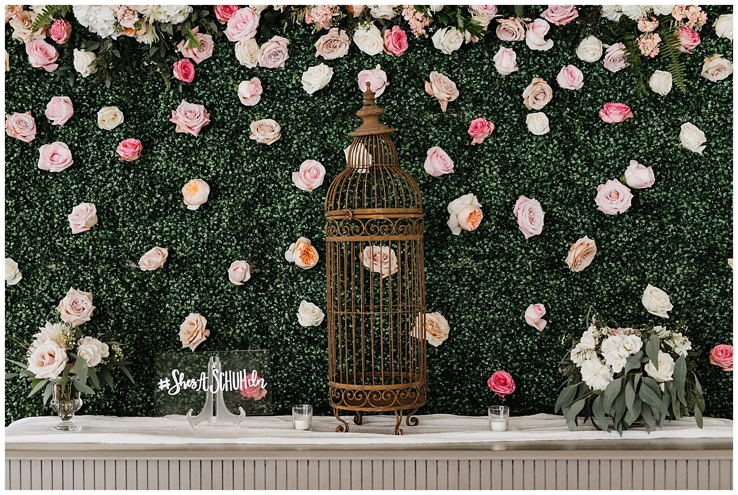 Romantic Garden Wedding | Crossed Keys Estate Wedding | Andover, NJ | www.redoakweddings.com