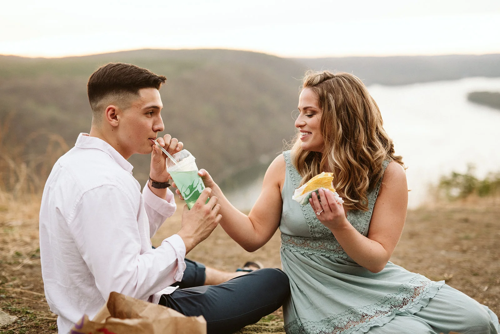 Taco Bell engagement session inspiration.