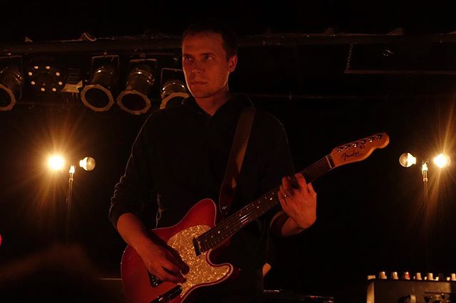 Steve Holmes of @americfootball at @blackcatdc last month. It was really cool to see a crowd so into a band that had been pretty niche when they first came out. One or two people in the front row were pretty obnoxious, but overall, the crowd was pret