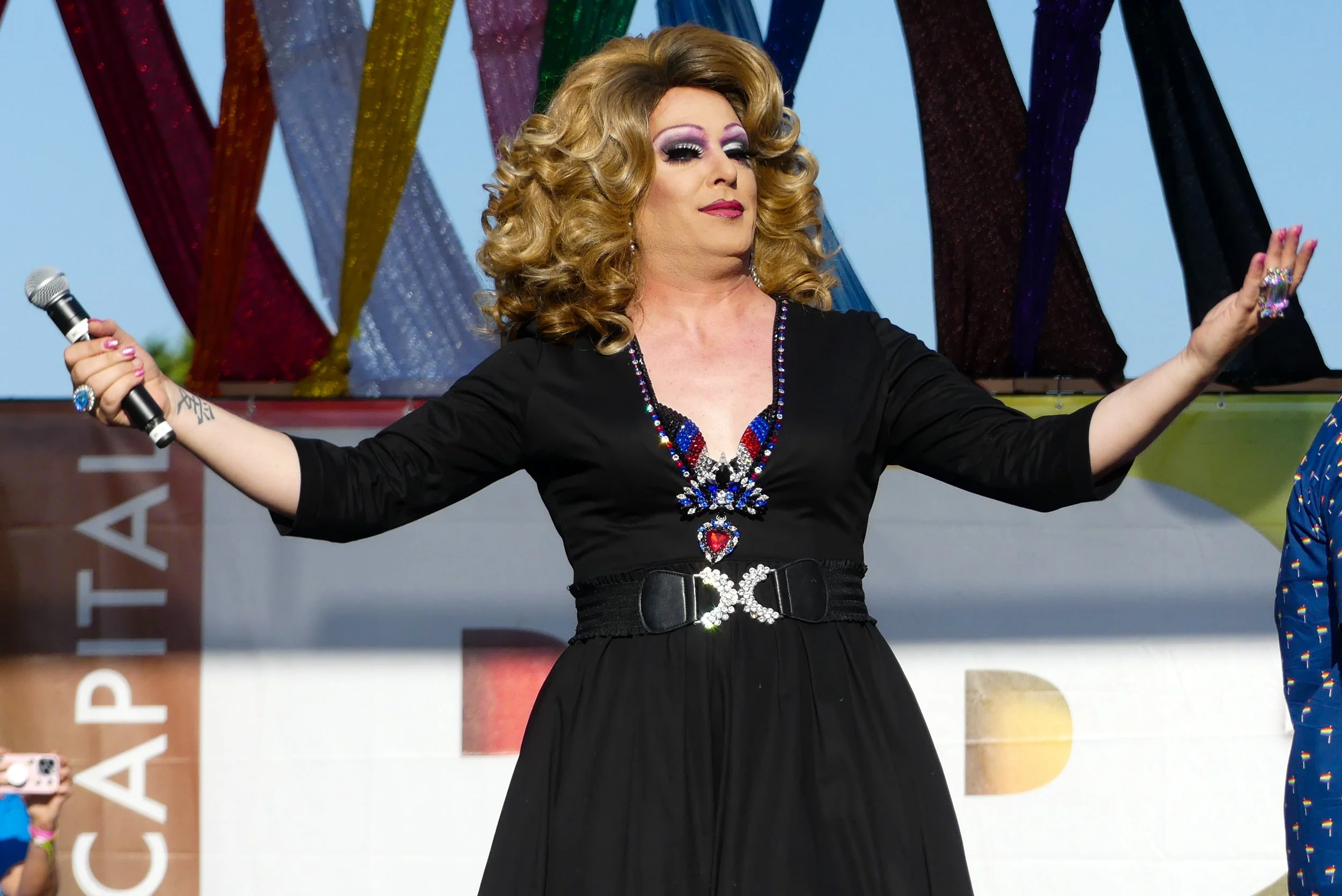  EMCEE'ing the 2022 Capital Pride Concert in Washington, DC 