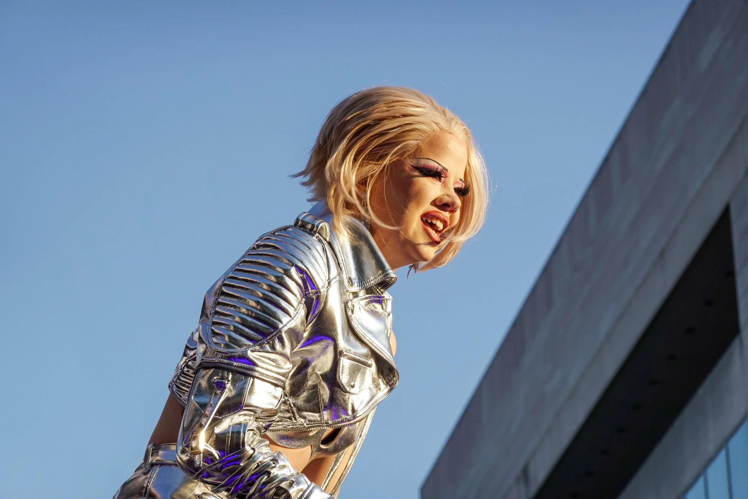  2022's winner of Rupaul’s Drag Race, Willow Pill performing at the 2022 Capital Pride Concert in Washington, DC 