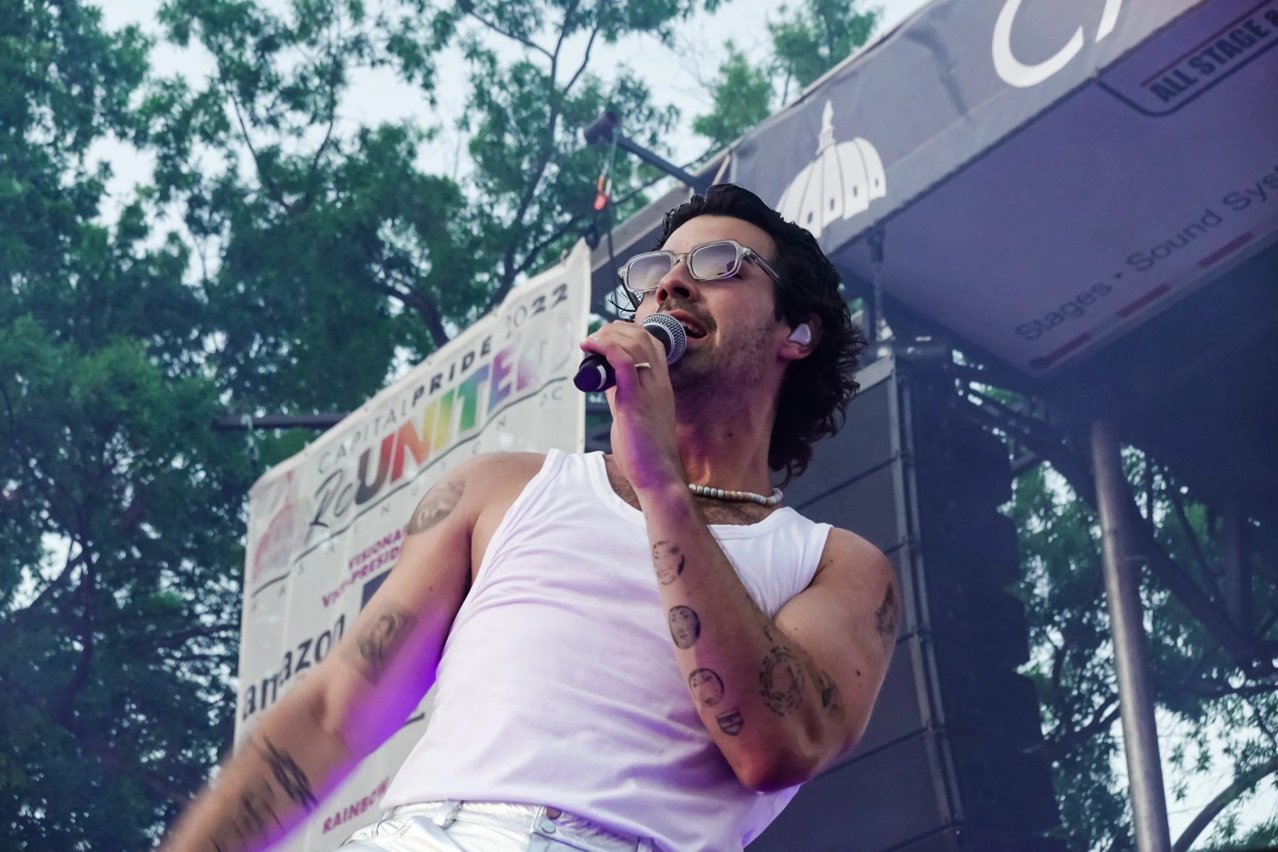  Joe Jonas of DNCE at the 2022 Capital Pride Concert in Washington, DC 