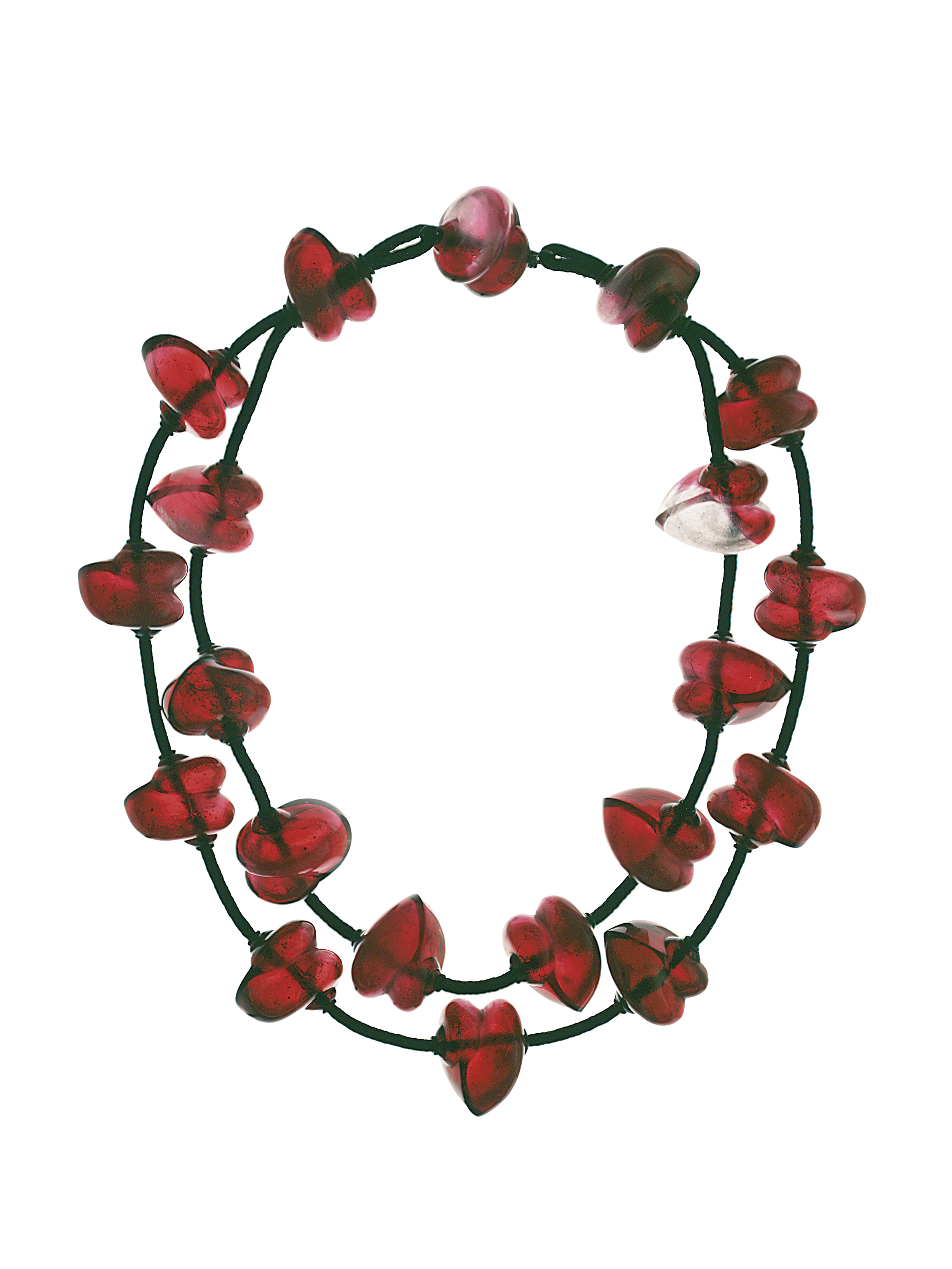 Red Glass Necklace 1999