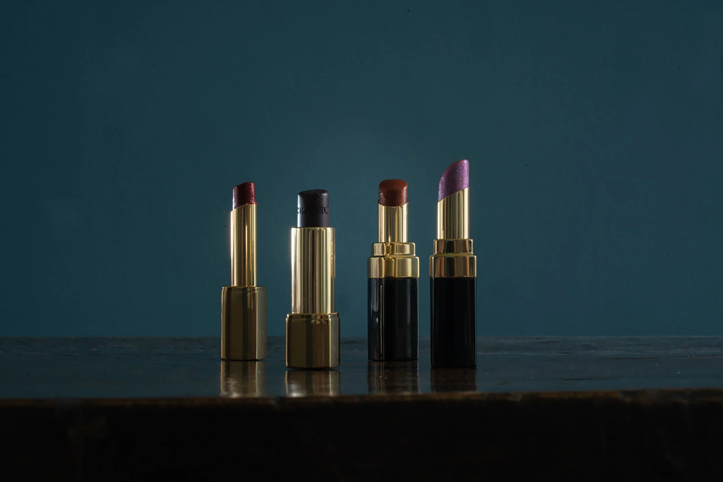   Lipsticks by Chanel.  
