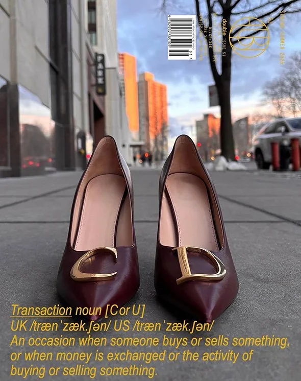   Pumps by Dior.    