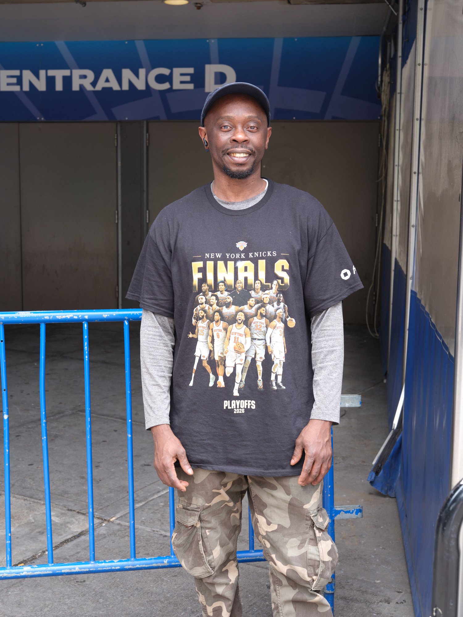 Why did the Knicks win last night? "My heart was pounding the whole time. I think it was the pause at the end. The Spurs got tired and the Knicks kept going."