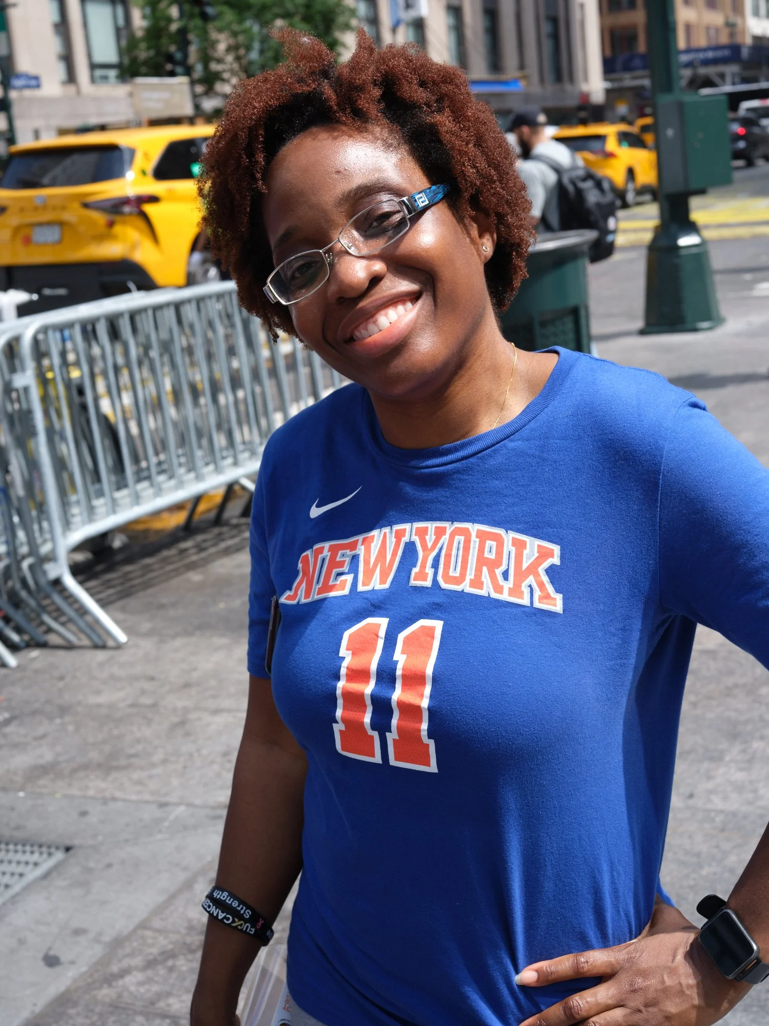 Why did the Knicks win last night? "Cause we believed."