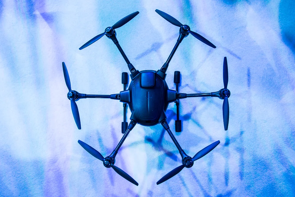  A consumer drone on the show floor at CES 2016. 