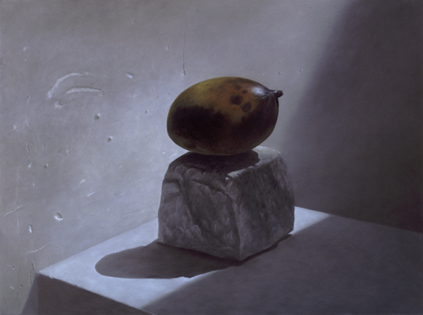 I'd rather eat the rock 1995 60x81 cms
