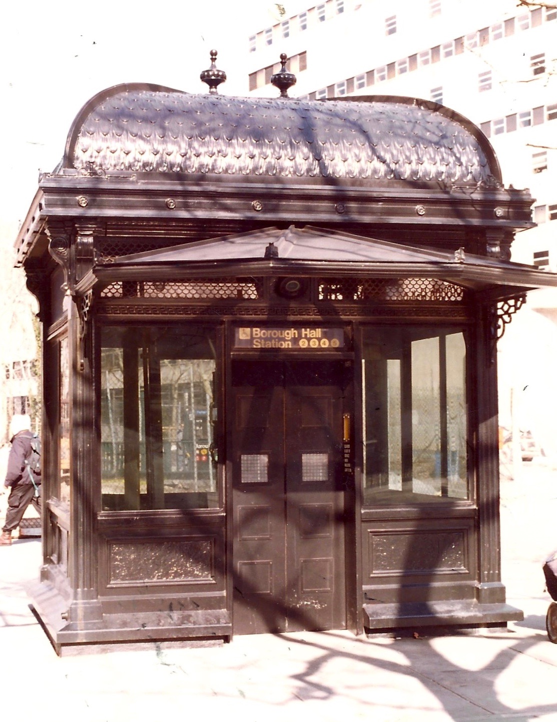 Cast Iron Subway Kiosk Recreation
