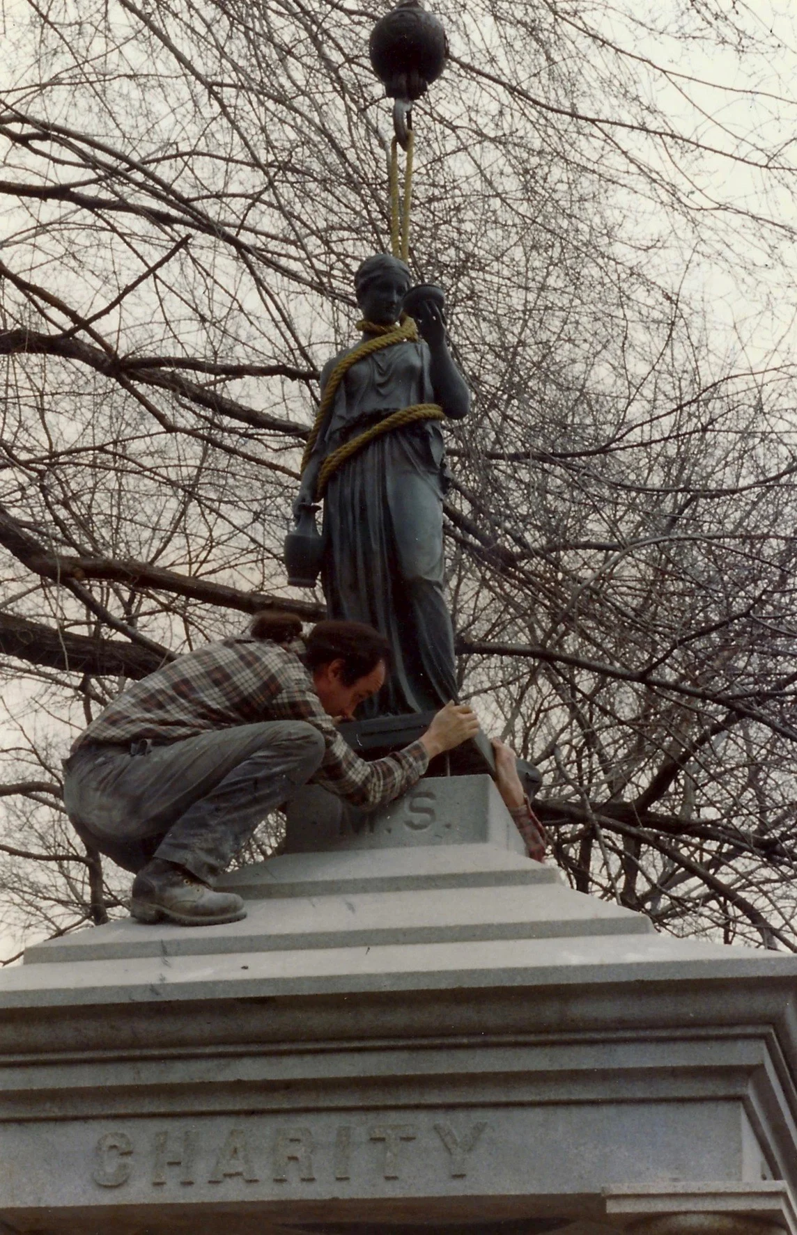 Thompkins Square Park Sculpture Restoration