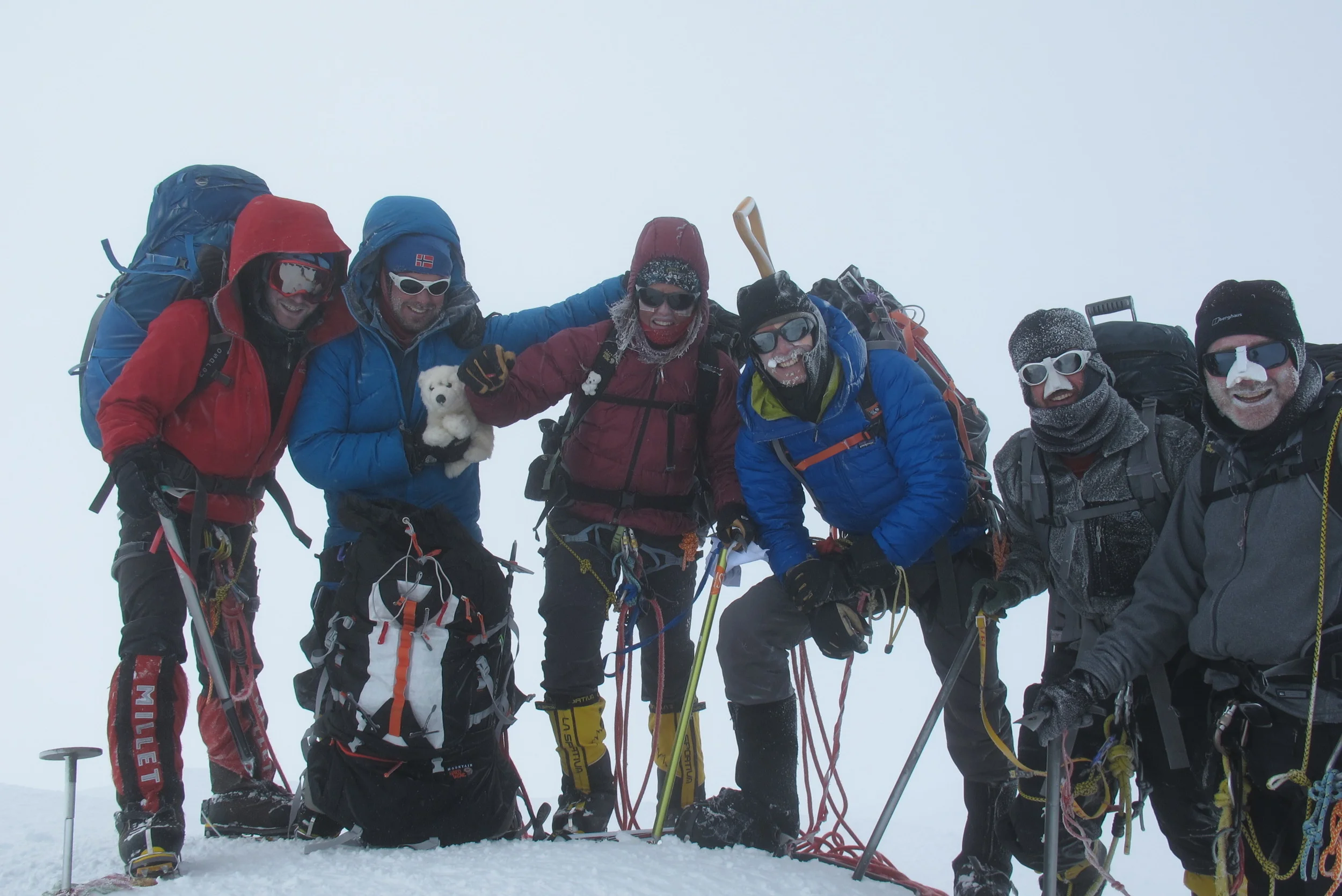 Group shot at the summit!