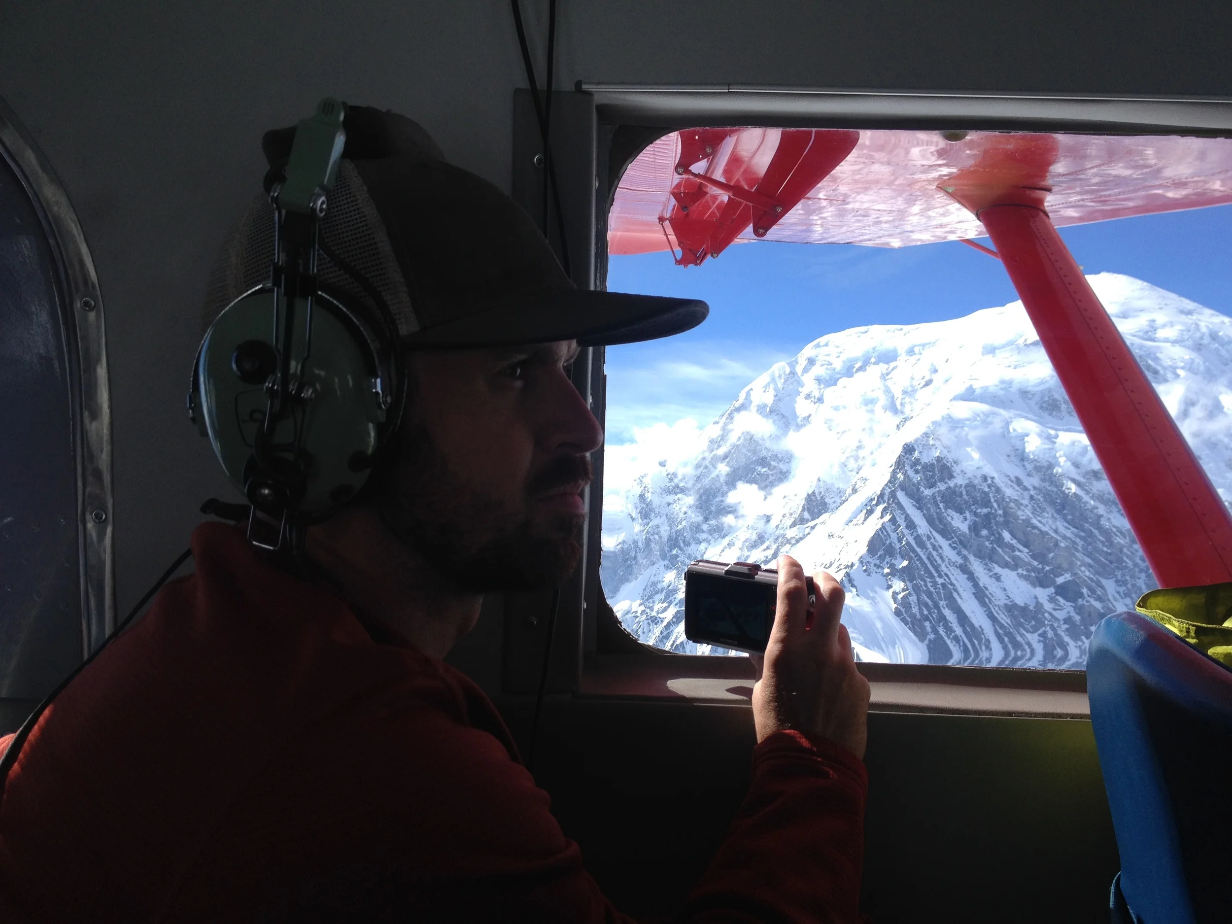 Flying to Basecamp