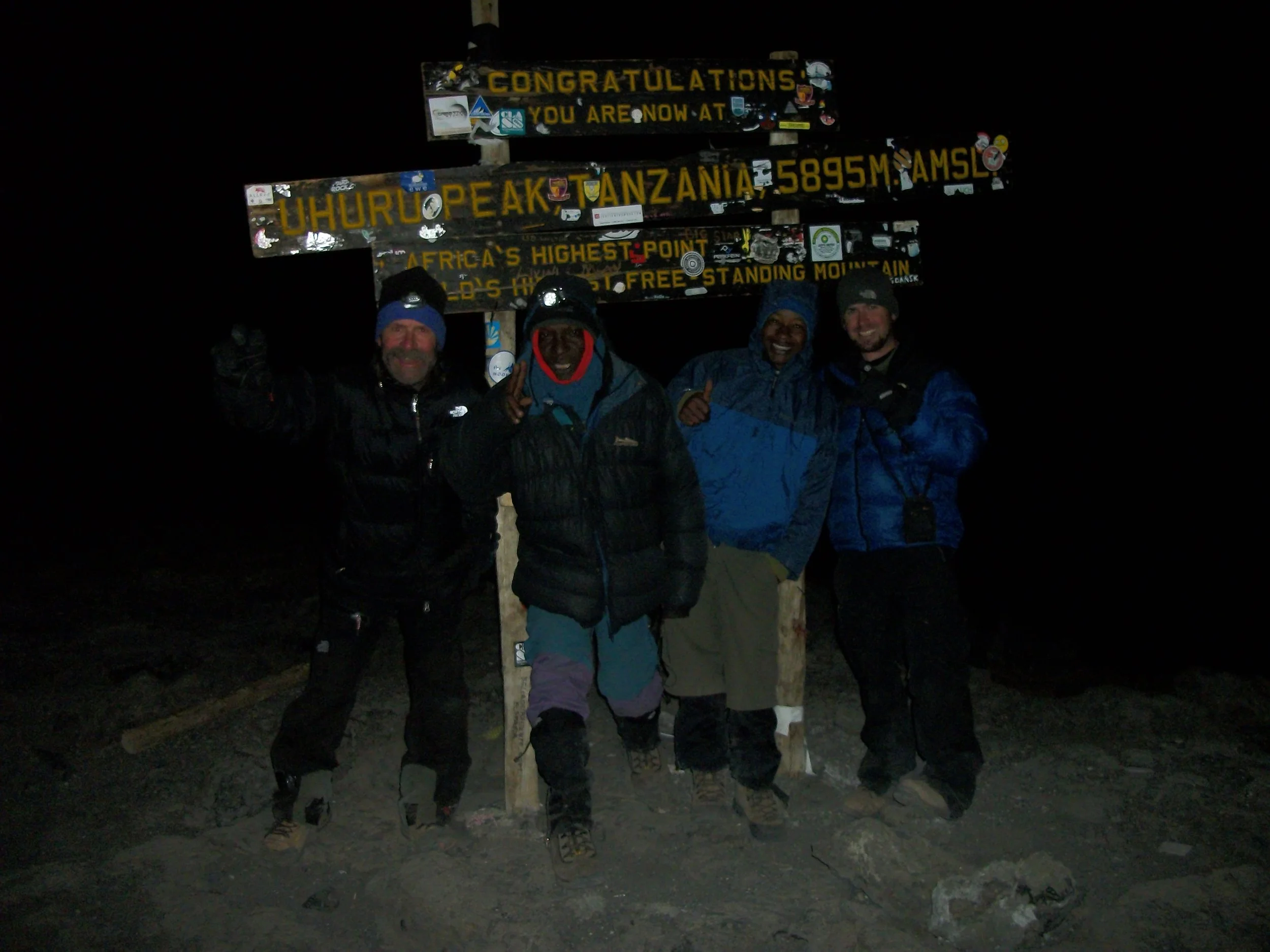 Summit of Mt. Kilimanjaro