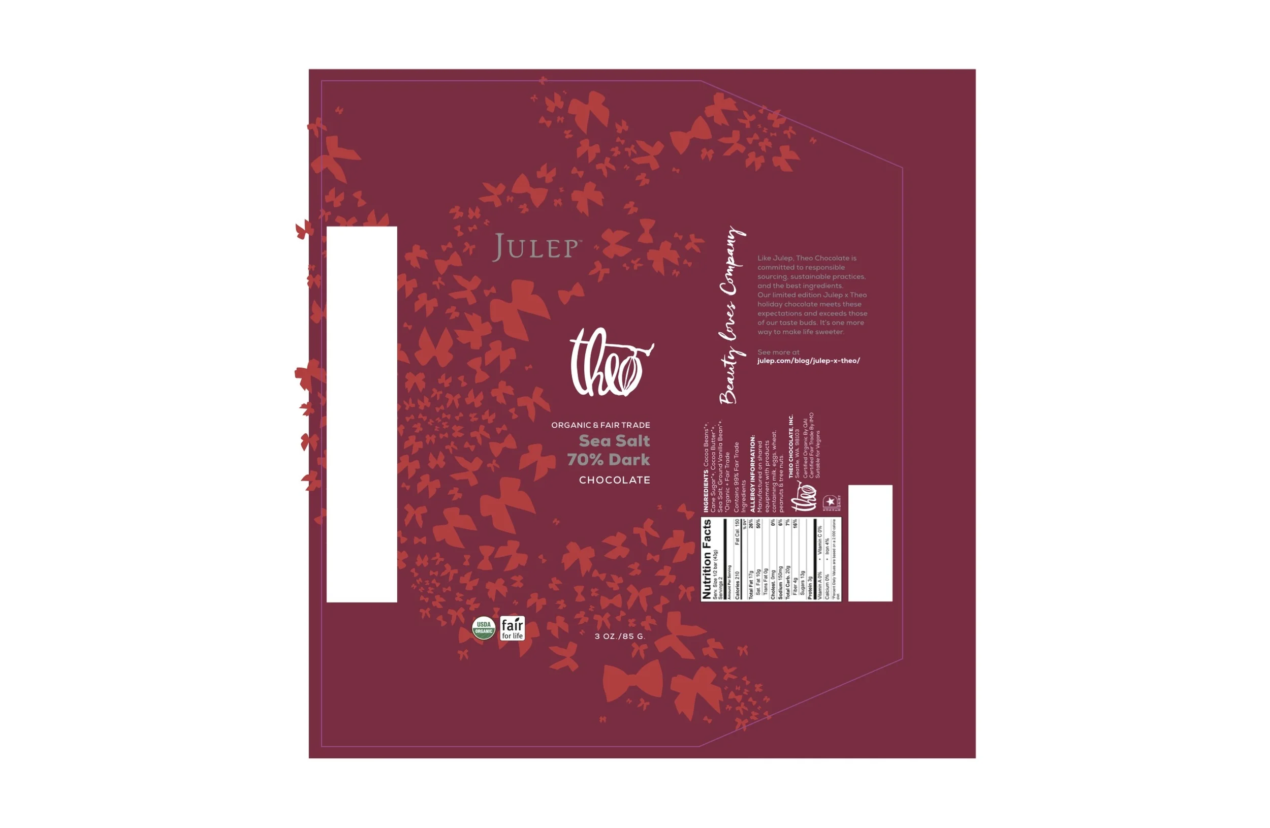 I Got to Put Copy on a Theo Bar! 