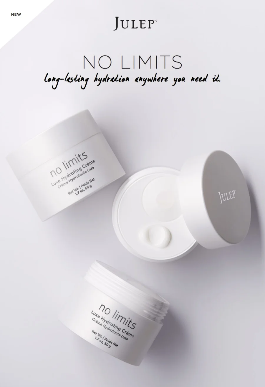 No Limits Hydrating Crème: Front